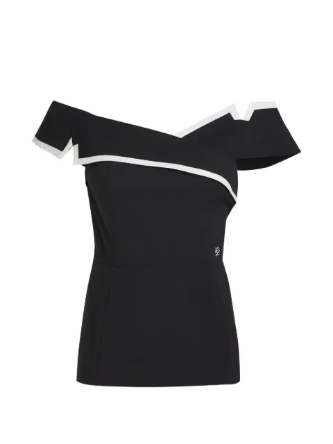 Karl Lagerfeld off-shoulder top Black B2W11019999
