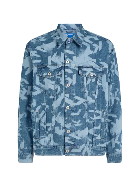 Karl Lagerfeld Jeans all-over print jacket Blue B2M140251IO