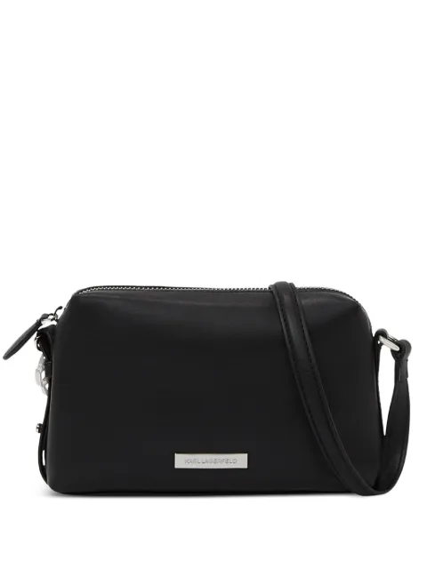 Karl Lagerfeld Ikon smooth cross body bag Black B2W30063999