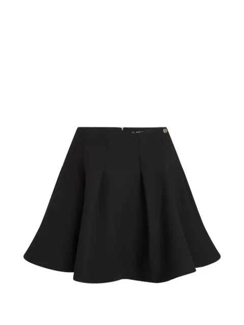 Karl Lagerfeld mini logo-detail pleated skirt Black B2W12015999
