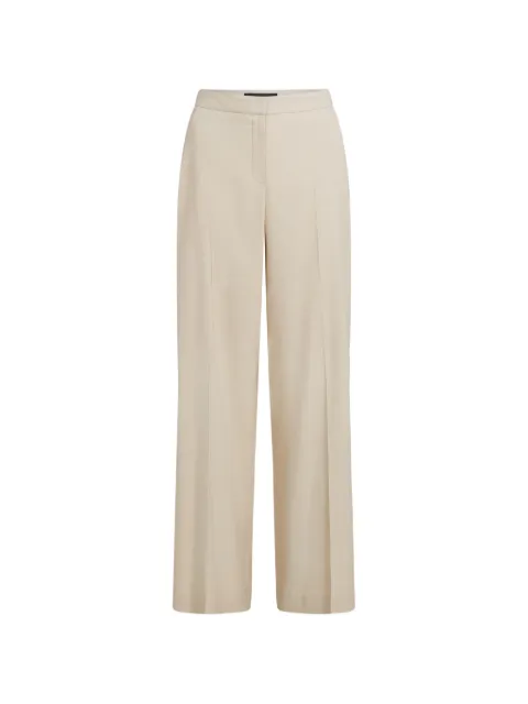 Karl Lagerfeld concealed-fastening trousers Neutrals B2W100062FT