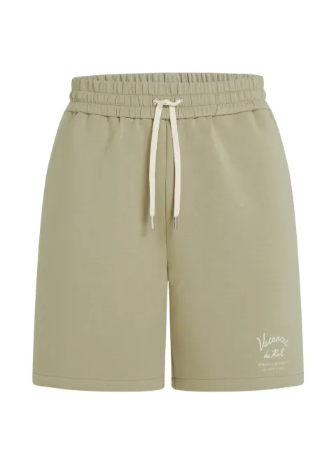 Karl Lagerfeld Vacances de Karl track shorts Green B2M440022HN