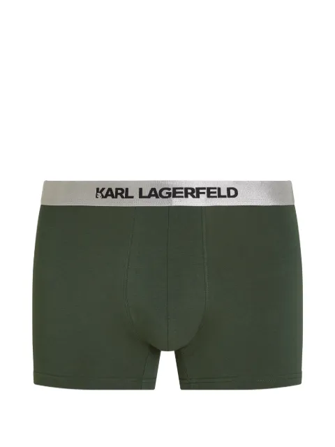 Karl Lagerfeld logo-waistband boxers (set of three) Grey A1M470201IP
