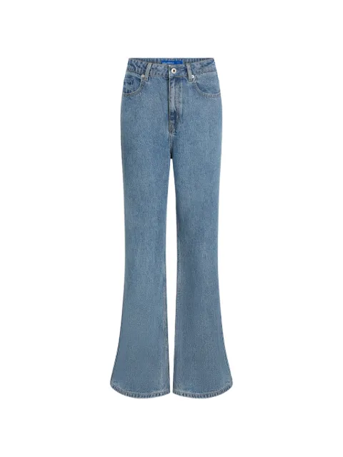Karl Lagerfeld Jeans logo-patch jeans Blue B2W100991BM