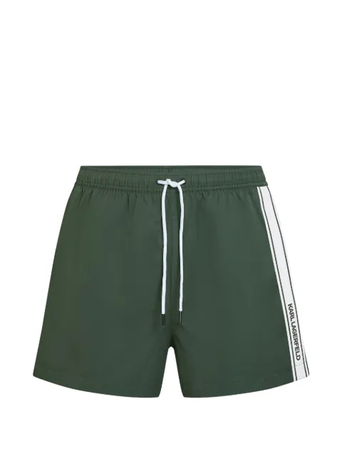 Karl Lagerfeld logo swim shorts Green A3M460022HP