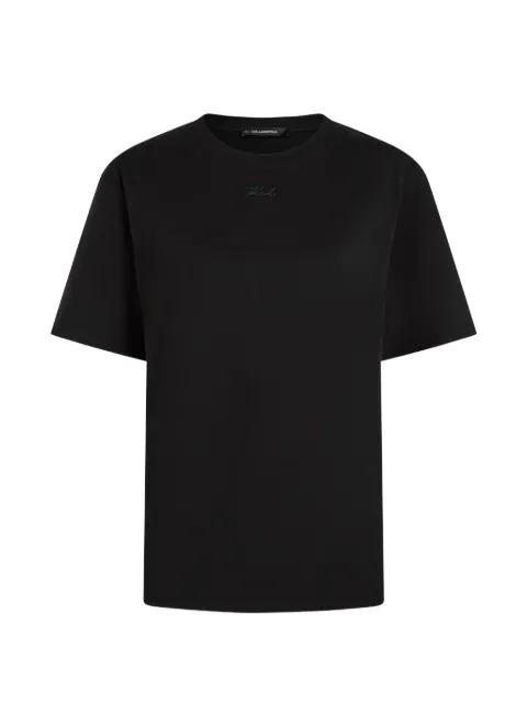 Karl Lagerfeld crew-neck T-shirt Black B2W17095999