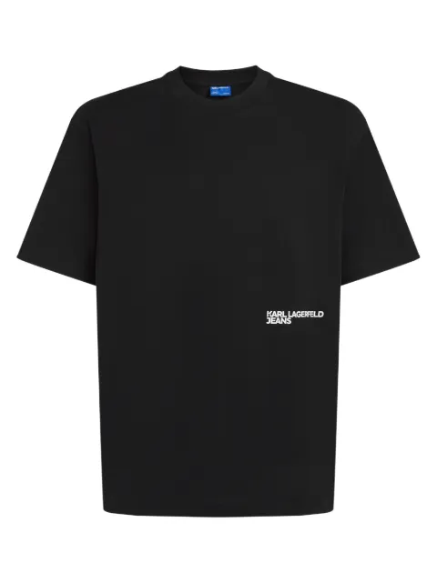 Karl Lagerfeld Jeans graphic-print T-shirt Black B2M17063999
