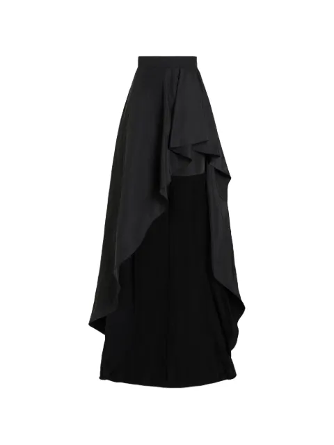 Karl Lagerfeld Karl Studio ruffle asymmetric skirt Black B2W12032999