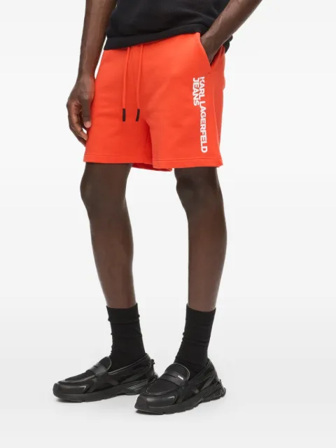 Karl Lagerfeld Jeans logo-detail shorts Orange A2M10166B14