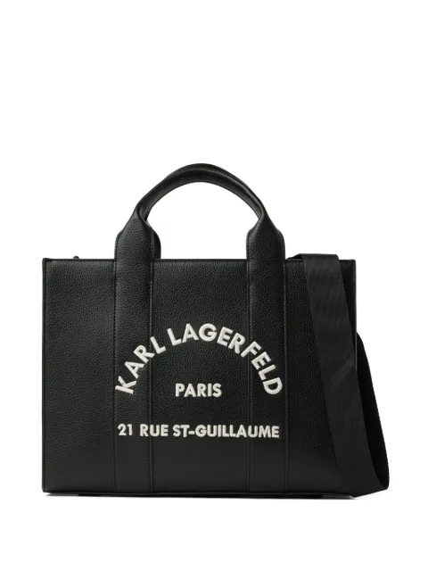 Karl Lagerfeld medium Rue St-Guillaume tote bag Black B1W30041101