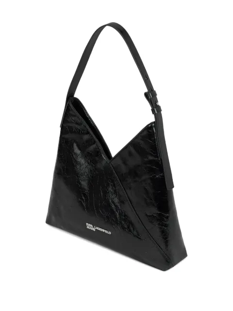 Karl Lagerfeld Jeans small Geo leather tote bag Black B1W30187999