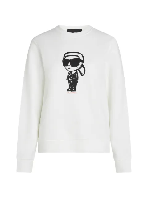 Karl Lagerfeld ikon sweatshirt White A2W20071B09