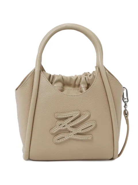 Karl Lagerfeld mini K/Autograph tote bag Neutrals B2W300532FT