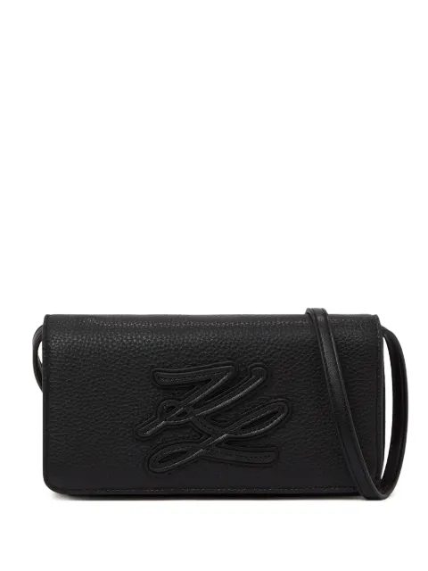 Karl Lagerfeld mini K/Autograph cross body bag Black B2W302721AV