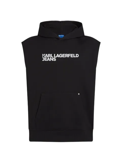 Karl Lagerfeld Jeans sleeveless hoodie Black B2M20029999
