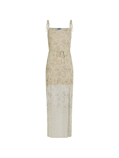Karl Lagerfeld Jeans floral maxi dress Neutrals B2W130391HX