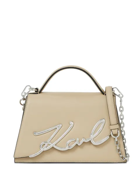 Karl Lagerfeld medium K/Signature cross body bag Neutrals A1W300362FT