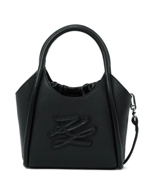 Karl Lagerfeld mini K/Autograph tote bag Black B2W300531AV