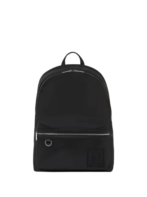 Karl Lagerfeld logo-patch backpack Black B2M30181999