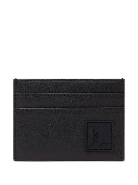 Karl Lagerfeld Monogram patch card holder Black B2M30192999