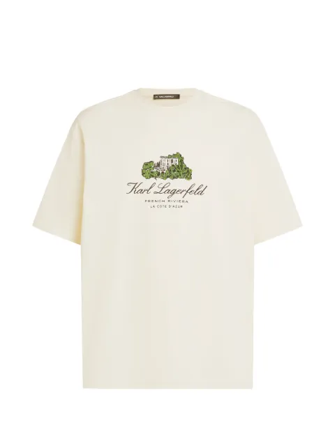 Karl Lagerfeld Villa La Vigie T-shirt Neutrals B2M17031B09
