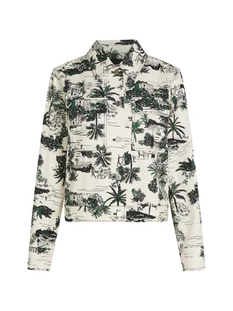 Karl Lagerfeld printed jacket Neutrals B2W140161GW