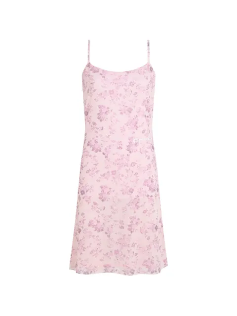 Karl Lagerfeld Jeans flower-print mini dress Pink B2W130692MZ