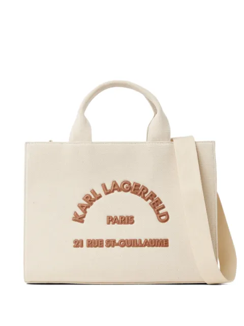 Karl Lagerfeld medium Rue St-Guillaume tote bag Neutrals B2W50010106