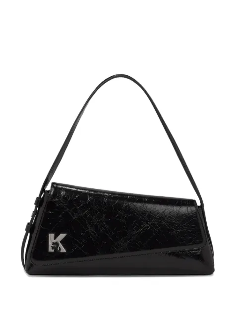 Karl Lagerfeld Jeans Geo leather shoulder bag Black B2W30130999