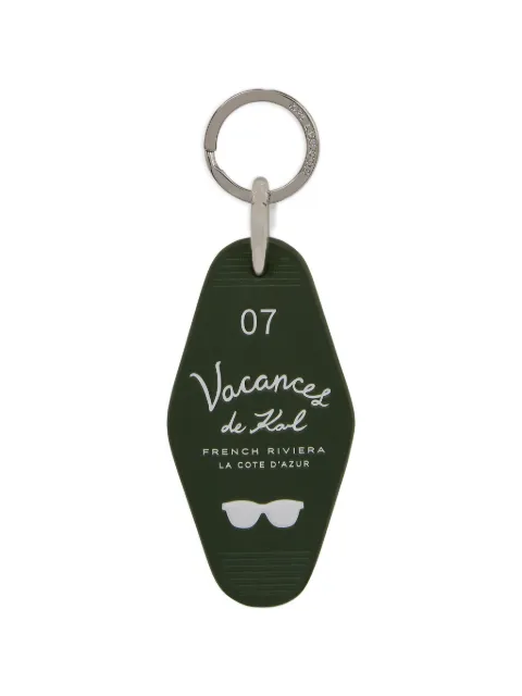 Karl Lagerfeld Vacances de Karl keyring Green B2M500722HP