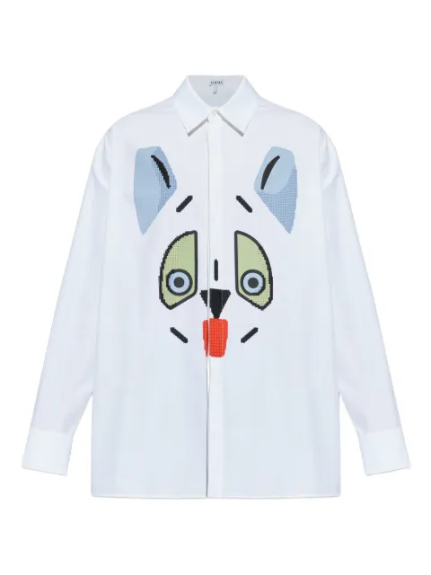 LOEWE x Louis Wain embellished shirt White H526Y05WFU