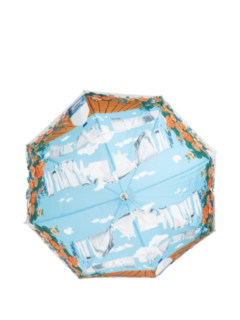 Moschino floral-print umbrella Blue 921263AUTOA