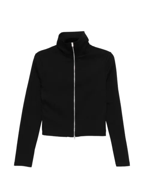 OUR LEGACY zip-up cotton jacket Black W2266SCE