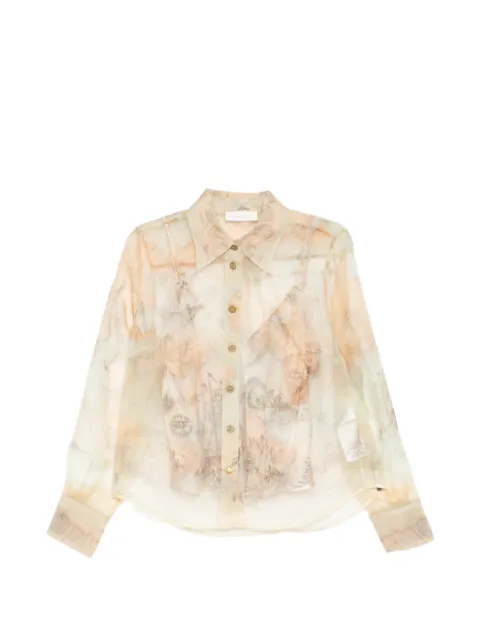 ZIMMERMANN Rebellion shirt Neutrals 7345TC261OCAT