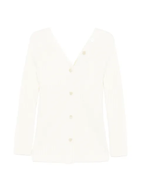 Theory button-back v-neck cardigan Neutrals P1011702