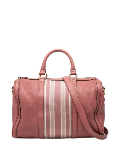 Gucci Pre-Owned 2000-2015 Calfskin Web Joy Boston Bag satchel Pink RDB7R0IW4FVTUXHD