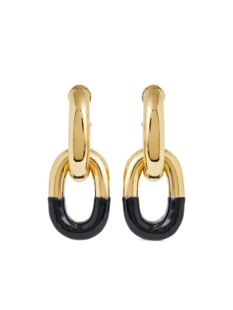 Rabanne XL link earrings Gold 26PBB0024MET854
