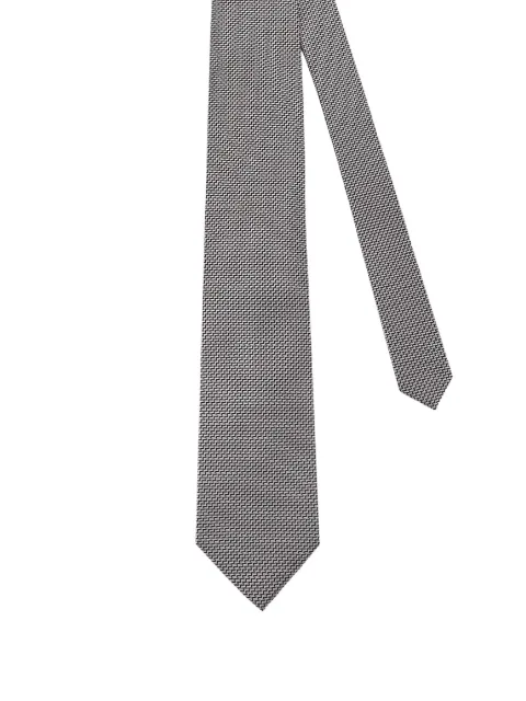 TOM FORD patterned tie Black STE001S0204NWA