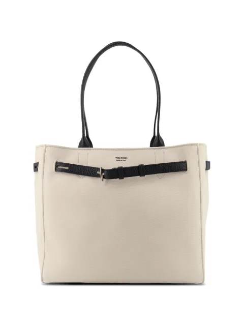 TOM FORD medium Audrey buckle tote bag Neutrals L1809TCN059P