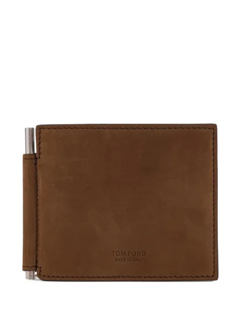 TOM FORD nubuck wallet Brown Y0231LCL504S
