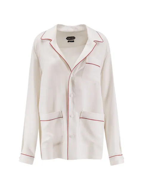 TOM FORD silk shirt White CA3335FAX1717WAD