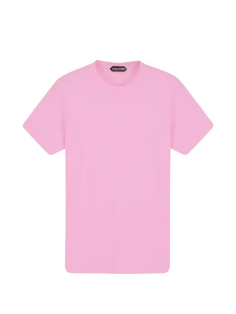 TOM FORD crew-neck T-shirt Pink JCS026JMC084