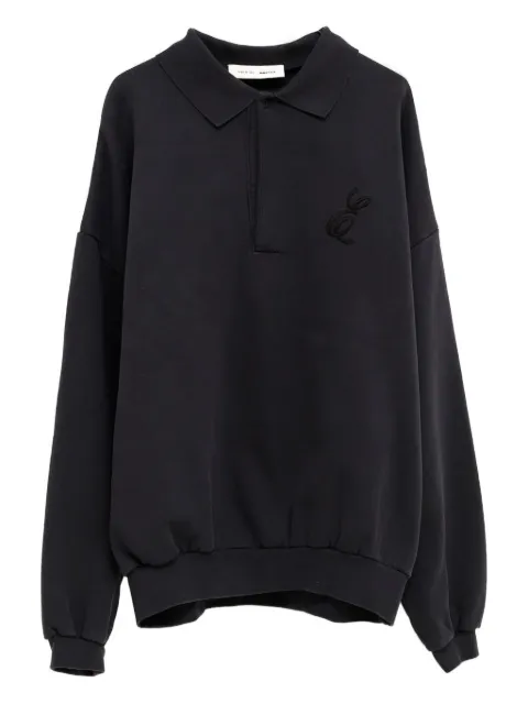 FEAR OF GOD ESSENTIALS logo-embroidered sweatshirt Black 192HO252042F