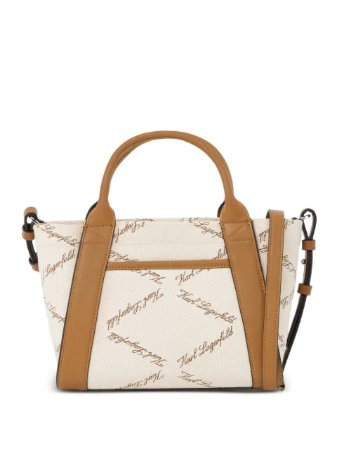 Karl Lagerfeld small K/Ville tote bag Neutrals B2W302481UA