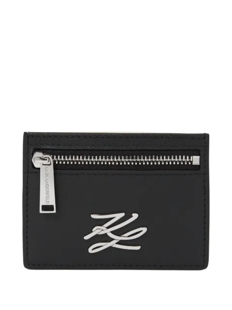 Karl Lagerfeld K/Autograph card holder Black B1W32073998