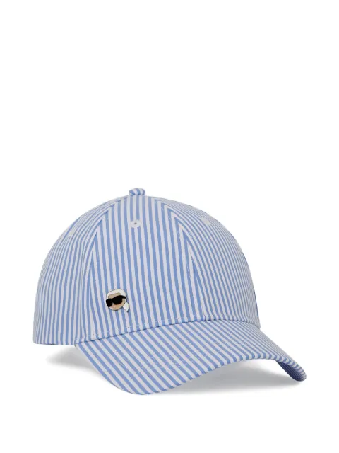 Karl Lagerfeld pin stripes cap Blue B2W33055Q31