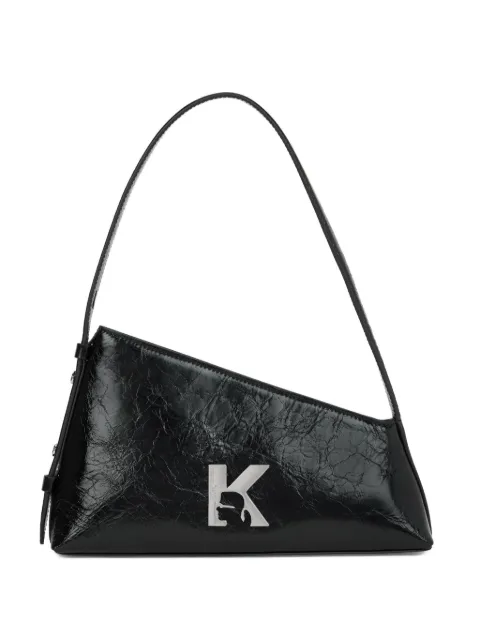 Karl Lagerfeld Jeans leather shoulder bag Black B1W30181999