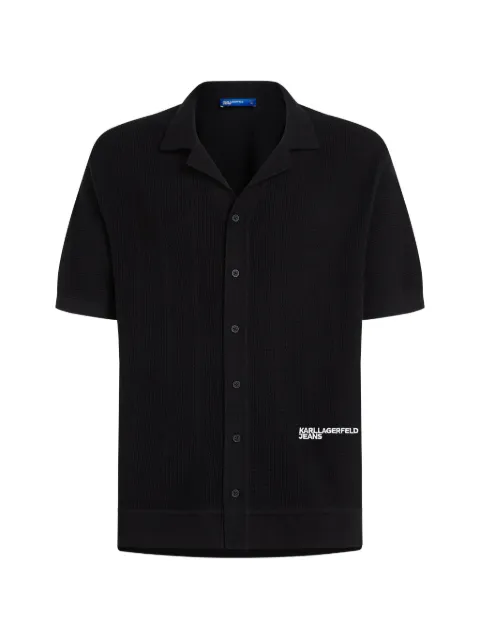 Karl Lagerfeld Jeans buttoned shirt Black B2M18028999