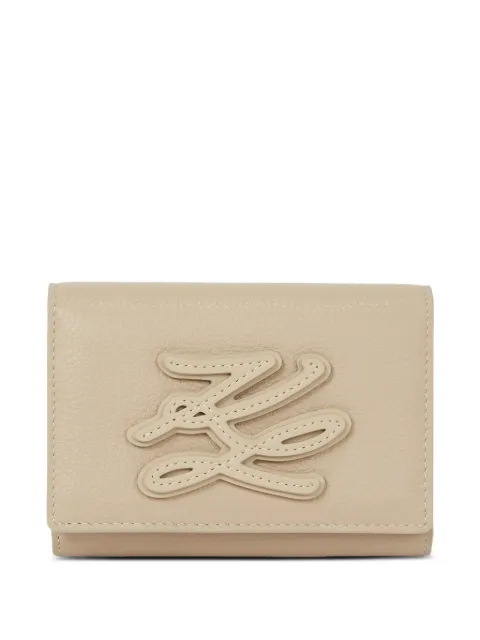 Karl Lagerfeld medium K/Autograph bifold wallet Neutrals B2W320652FT