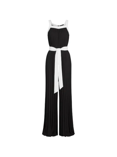 Karl Lagerfeld pleated jumpsuit Black B2W13018999